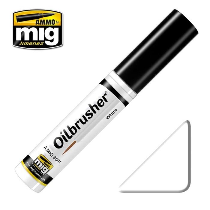 Oilbrusher Mig Jimenez A.MIG-3501 White