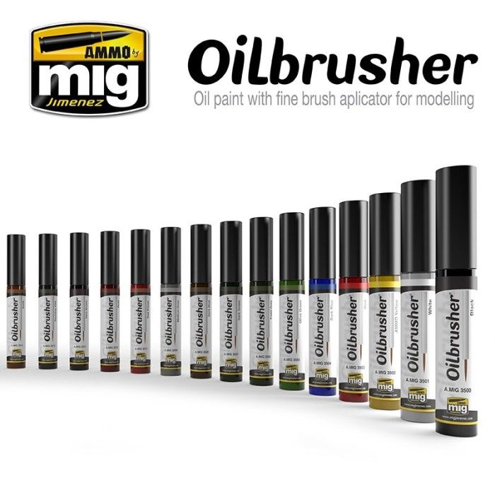 Mig Jimenez OILCOL 20 Oilbrushers Volume 1