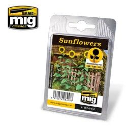 Plantes Découpées Au Laser Mig Jimenez A.MIG-8458 Sunflowers