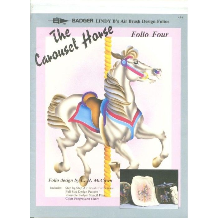 Pochoir "The Carousel Horse"