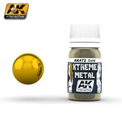 AK-471 Xtreme Metal Color  Or  30 ml