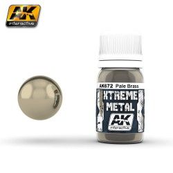 AK-672 Xtreme Metal Color  Laiton Clair 30 ml