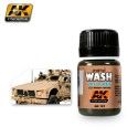 Peinture AK Interactive Weathering AK121 Wash For OIF & OEF U.S Véhicules