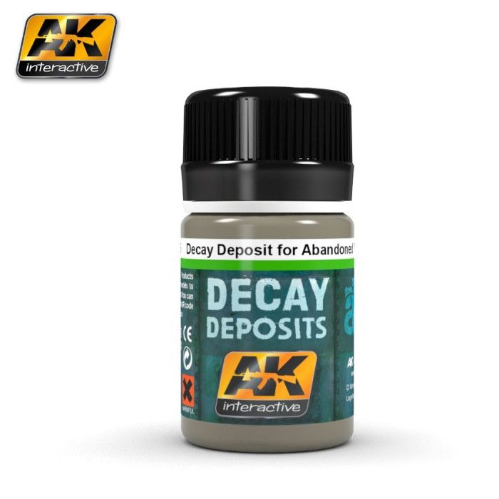 Peinture AK Interactive Weathering AK675 Decay Deposit For Abandoned Vehicules