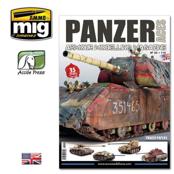Panzer Ace N°55 Panzer papers (Version anglaise)
