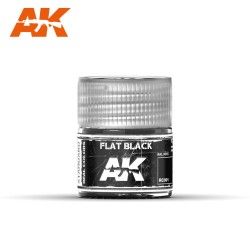 Peinture AK interactive Real Colors RC-001 Flat black 
