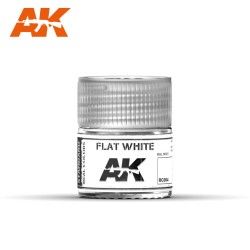 Peinture AK interactive Real Colors RC-004 Flat White 10 ml 