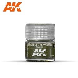 Peinture AK interactive Real Colors RC-047  Olive Green  RAL 6003  1