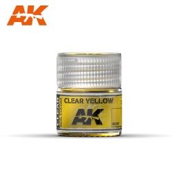 Peinture AK interactive Real Colors RC-507 Clear Yellow 10 ml 