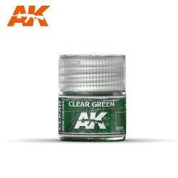 Peinture AK interactive Real Colors RC-505 Clear Green 10 ml 