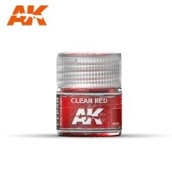 Peinture AK interactive Real Colors RC-503 Clear Red 10 ml