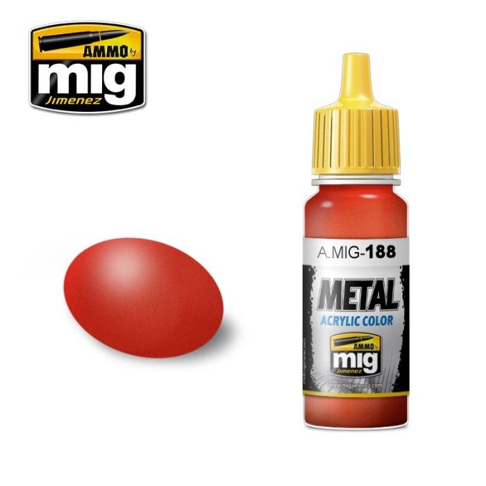 Mig Jimenez A.MIG-0188 Metallic Red
