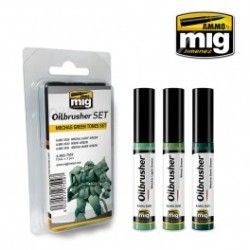 Oilbrusher  Mechas Green Tones Set 
