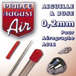 Aiguille et Buse 0.2 Pour Aérographe AO11