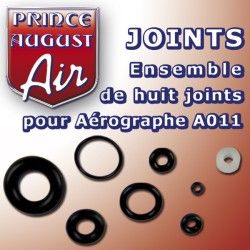 Ensemble de 9 Joints Pour Aérographe A011 et A112