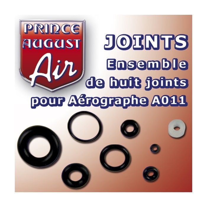 Ensemble de 9 Joints Pour Aérographe AO11 et A112