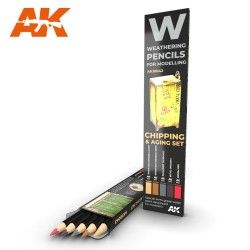 AK-10042  Watercolor Pencil  Set Chipping 