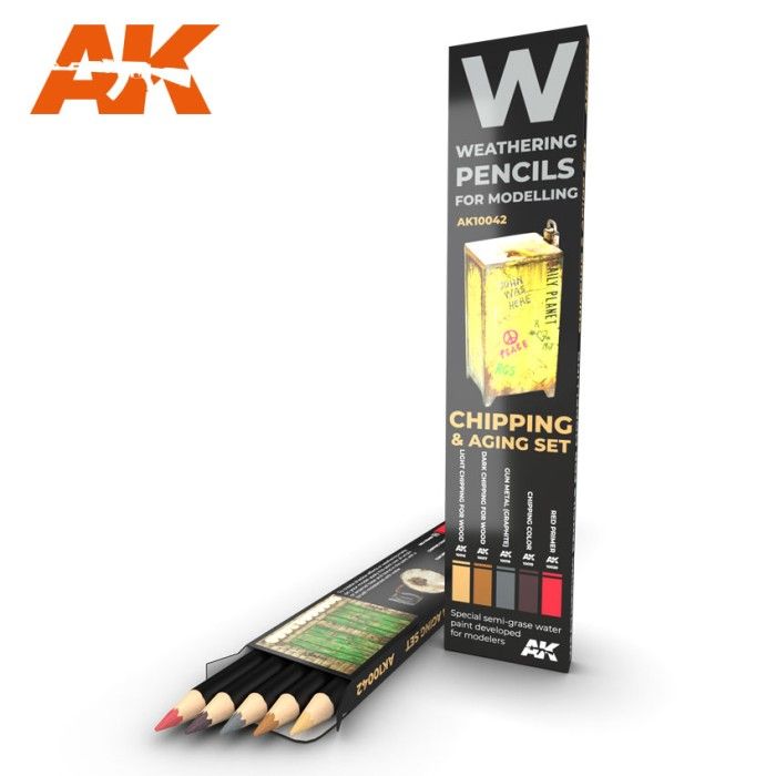 AK10042 Watercolor Pencil Set Chipping