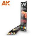 AK10045 Watercolor Pencil Set Basics