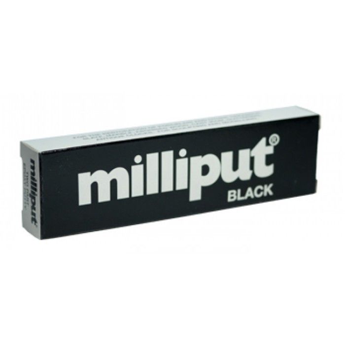 Milliput, pâte epoxy bi-composants grain (noir)