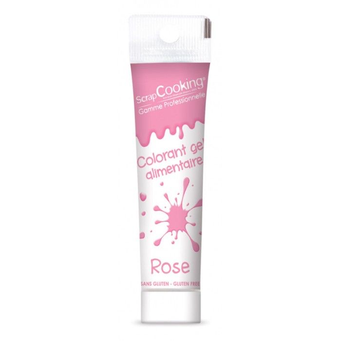 Colorant gel alimentaire 20 g rose