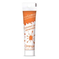 Colorant gel alimentaire 20 g orange