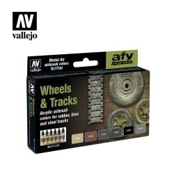AFV Color Series - Wheels & Trucks set