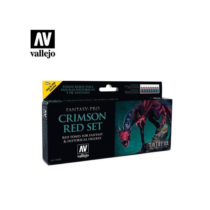 Set Fantasy Pro Crimson Red