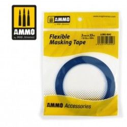 Flexible Masking Tape  3mm x 33 Metres 