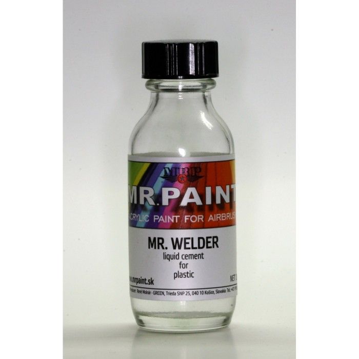 MR. Welder (liquid cement for plastic) Colle Pour Plastique