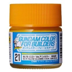 Gundam Colrs For Builder's RX-78 Yellow 