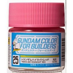 Gundam Color For Builder's TRANS-AMhigh Light Red 
