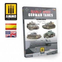 Comment peindre les chars allemands du début de la Seconde Guerre mondiale 1936 - février 1943(EN ESPAGNOL ET ANGLAIS)