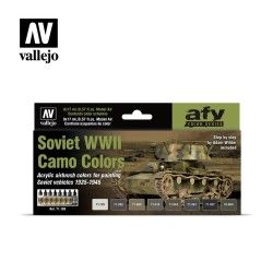 Soviet AFV WWII Camo Colors