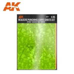 AK Interactive AK-8147 Lot de feuilles de perforation