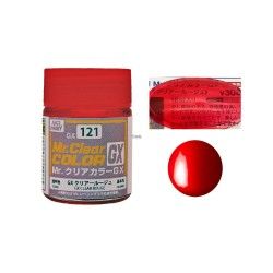 Peinture Mr Color GX121 Clear Red