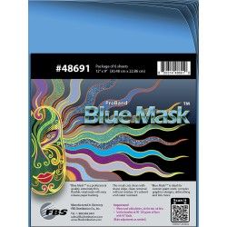 Feuilles De Masquage Blue Mask 6 Feuilles 30x22cm