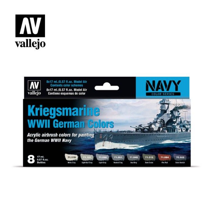 Kriegsmarine WWII German Colors 71615