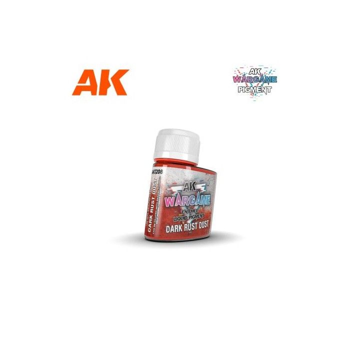 AKWargame Liquid Pigment Enamel Dark Rust Dust
