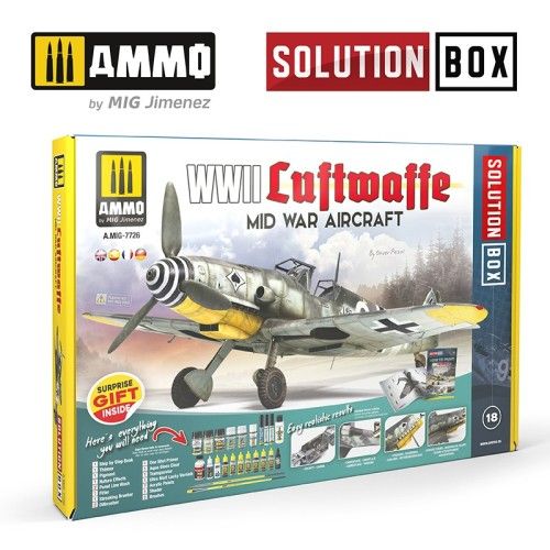 SOLUTION BOX WWII Luftwaffe Mid War Aircraft
