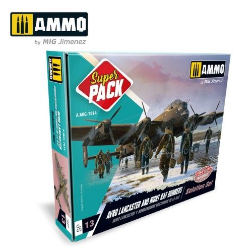 SUPER PACK AVRO Lancaster and Night RAF BombersSolution Set
