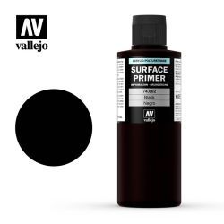 Vallejo Surface Primer Noir 200ml74602