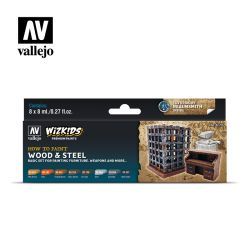 Vallejo WIZKIDS Wood & Steel