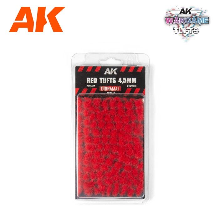 Red Tufts 4.5mm 