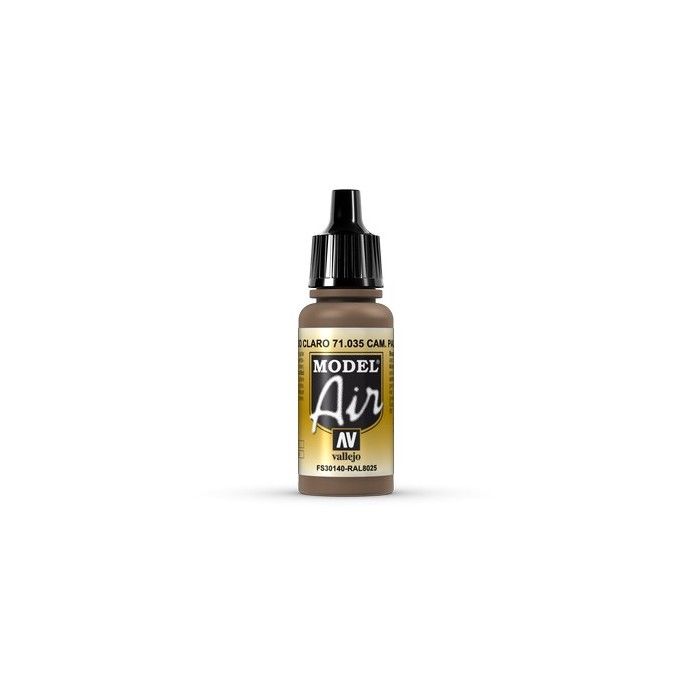 Model Air Color Camouflage Pale Brown 17 ml.
