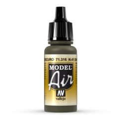 Model Air Color N41 Dark Olive Drab 17 ml.