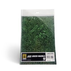 Jade Green Marble - Sheet (feuille)