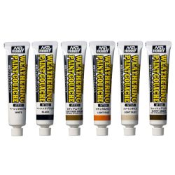 Mr Hobby Set Water-based Weathering Paint Gouache
