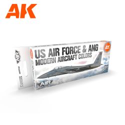 US Air Force & ANG Modern Aircraft Colors Set