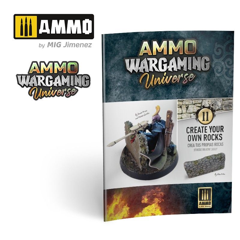 AMMO Wargaming Universe Book 11 - Create your Own Rocks  EDITION LIMITEE